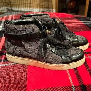 EUC Coach high tops size 8.5